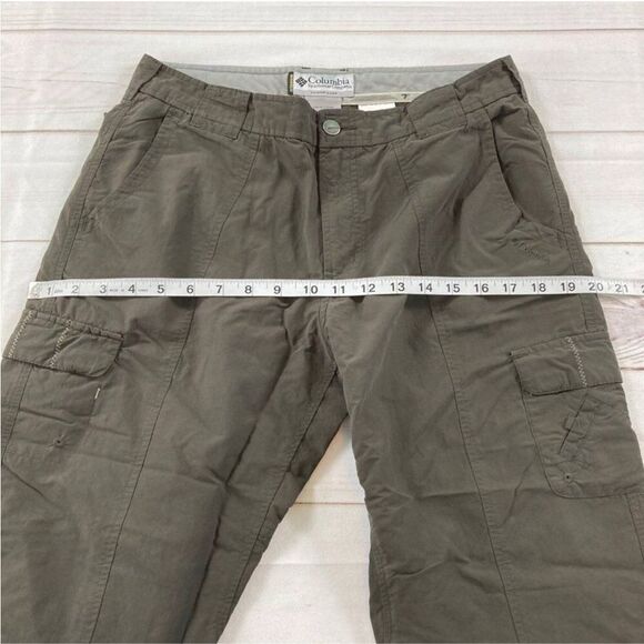 Columbia Womens Titanium Hiking Outdoor Cargo Crop Pants Size 10 - Picture 9 of 11